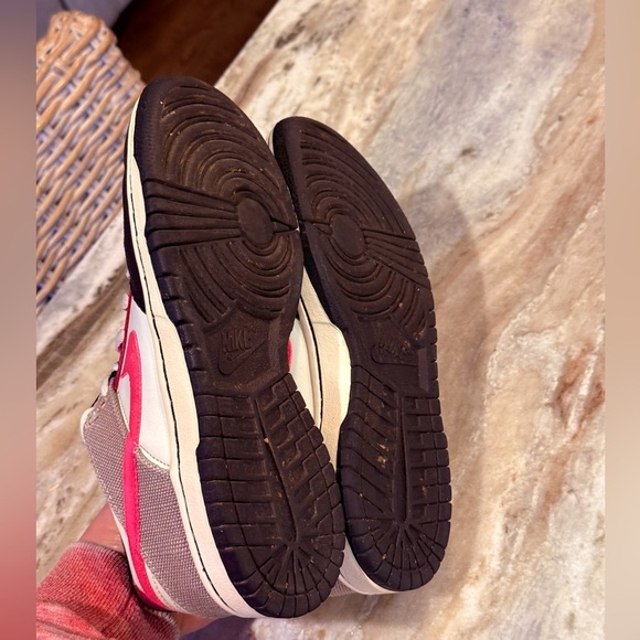 Women’s Vintage NIKE Dunk low 6.0 black/pink flash 314141-002. Size 7.5 - Picture 7 of 8